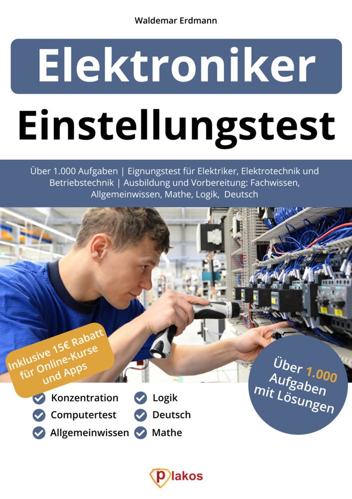 Einstellungstest Elektroniker - Waldemar Erdmann  Gebunden