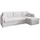 m-punkt Ecksofa NICE Abriamo Boucle Ecru Hell mit Bettfunktion und Bettkasten Bett Sofa