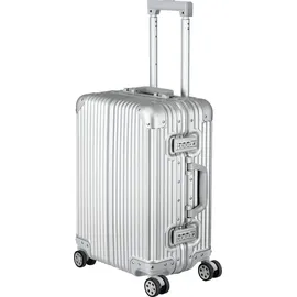 Tectake Airway 4-Rollen Cabin 20 Zoll / 20 l silber/grau