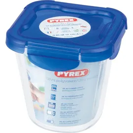 Pyrex 1451029 Gehege mit Deckel, 12 x 12 cm, Glas, transparent, 0,8 l