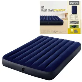 Intex DuraBeam Classic Downy Double Mattress Blau