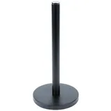Testrut Küchenrollenhalter PRILOS, H 30 cm - Schwarz - Metall