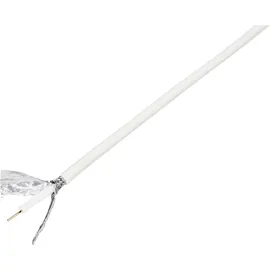 TRU Components 1570290 Koaxialkabel Außen-Durchmesser: 6.60 mm RG6 /U 75 120 dB Weiß 25 m