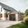 TIMBELA Garage Premium M991B 378 cm x 530 cm x 269 cm Natur