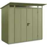 Hörmann Gerätehaus Berry Modern 2,48 x 1,53 m Schilfgrün