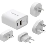 mobile origin GaN 30W Reise-Ladegerät MO14, - Weiß