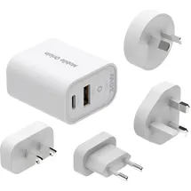 mobile origin GaN 30W Reise-Ladegerät MO14, - Weiß