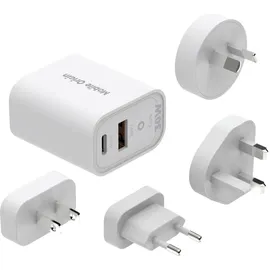 mobile origin GaN 30W Reise-Ladegerät MO14, - Weiß