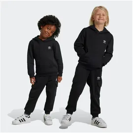 adidas Originals Trainingsanzug HOODIE FZ CARGO (2-tlg) schwarz 128 EU