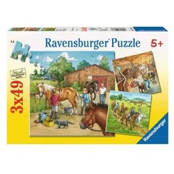 Paket Kinderpuzzles Mein Reiterhof versch. Ausführungen
