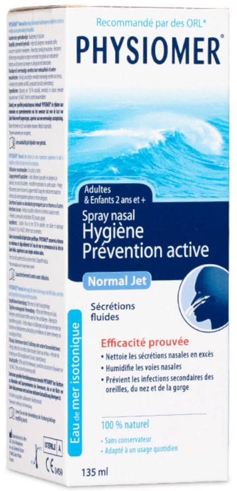 Physiomer® Normal Jet 135 ml spray nasal
