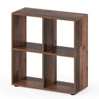 Vicco Raumteiler Tetra 72,6 x 72 x 29 cm Braun