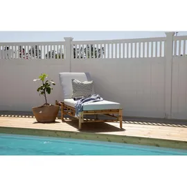 gardenson Sonnenliege Cane Bambus, Rattan ca. 80x210 cm