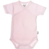 LILIPUT Wickelbody LILIPUT, Mädchen, Gr. 62/68, EURO-Größen, rosa (weiß, rosa), 100% Baumwolle, bedruckt, Bodys, mit praktischer Druckknopfleiste
