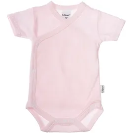 LILIPUT Wickelbody LILIPUT, Mädchen, Gr. 62/68, EURO-Größen, rosa (weiß, rosa), 100% Baumwolle, bedruckt, Bodys, mit praktischer Druckknopfleiste