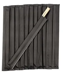 DayBays 1000 Stk. Essstäbchen aus Bambus Stäbe 23cm (Chopsticks) Schwarz