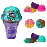 Spin Master Kinetic Sand Eiscreme Behälter mit Duftsand 113 g, unterschiedliche Varianten