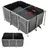 Vevor Zuchtwassertank 1023,3 L schwarz