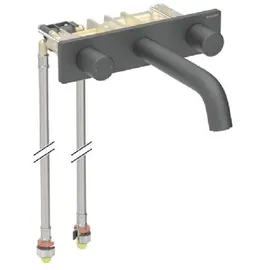 Geberit ONE Waschtischarmatur rundes Design, Wandmontage, - chrom