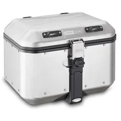 GIVI Trekker Dolomiti 46 Liter Koffer Aluminium, grau-silber für Männer