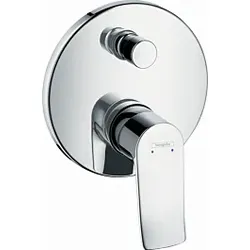 hansgrohe Metris Wannen Armatur 31493000 Unterputz Wannen Armatur, chrom