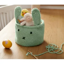 Tchibo - DIY-Häkelset »Deko-Osterkorb« - schwarz