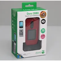 Doro 2880 Rot/weiß (ohne Netzteil)