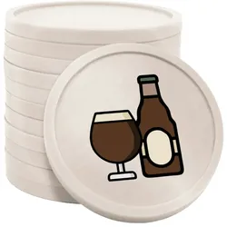 CombiCraft Wertmarken Chips Bier - 100 Stück - 29 mm Durchmesser