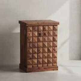 KADIMA DESIGN Hausbar 65 x 91 x 50 cm Braun