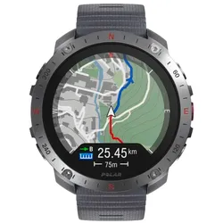 Smartwatch POLAR "GRIT X2 PRO", grau, Smartwatches