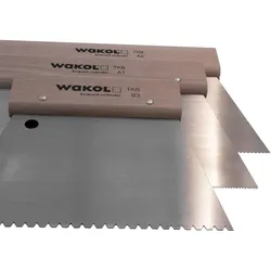 WAKOL Zahnspachtel Set