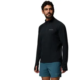 Columbia Stealth Spring Half Zip Langarmshirt Schwarz XL