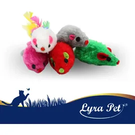 Lyra Pet Spielmäuse 10 Stk. Mehrfarbig