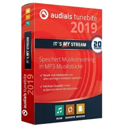 Audials Tunebite 2019 premium music software, [download] [immediate delivery].