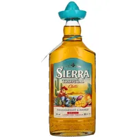 Sierra Tequila Tropical Chilli (1 x 700 ml) – Fruchtiger Likör mit Sierra Tequila Blanco – Shot mit Mango, Maracuja & Chili – mit 100 % natürlichen Aromen – 18 % Alk.