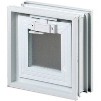 Fuchs Design Lüftungsfenster, BxHxT: 30 x 30 x 8 cm, 2.9 W/mK - weiss