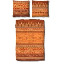 Traumschlaf Amara Ornamental Orange 135 x 200 cm + 80 x 80 cm