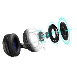uRage SoundZ 500 Neckband, kabelgebunden, schwarz, ausziehbares Mikrofon, USB-Anschluss