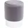 Kare Hocker Cherry Samt 35 x 42 x 35 cm Grau/Silber