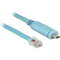 Delock 63914 Serien-Kabel Blau 3 m USB Typ-C RJ45