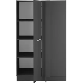 laundreezy Eckschrank 100 x 162 x 68 cm Grau