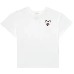 Levis  T-Shirt für Kinder LVG OVERSIZED LEVIS ROSE TEE  in Weiss, 10 Jahre