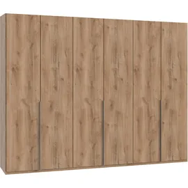WIMEX Kleiderschrank WIMEX "New York", braun (plankeneichefarben), B:270cm H:208cm T:58cm, Schränke, Kleiderschrank, in vielen Breiten, 208 oder 236cm hoch