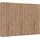 WIMEX Kleiderschrank WIMEX "New York", braun (plankeneichefarben), B:270cm H:208cm T:58cm, Schränke, Kleiderschrank, in vielen Breiten, 208 oder 236cm hoch