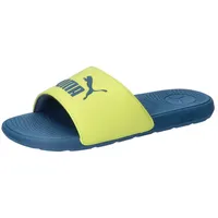 Puma Cool Cat 2.0 Jr Slide Sandal, Lime Sheen-Ocean