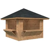 Palmako Gartenhaus Bianca 3 x 3 m Braun