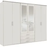 WIMEX Drehtürenschrank Ben 270 x 210 x 58 cm Weiß