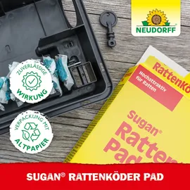 NEUDORFF Sugan Rattenköder Pads 400 g