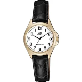 Q&Q QA07J104Y Lederimitationsarmband 0 mm QA07J104Y