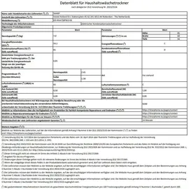 Sharp KD-NHA7S8PW3-DE Wärmepumpentrockner (7 kg)